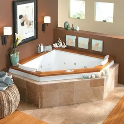 Photo Of A Jacuzzi In The Bathroom