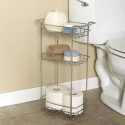 Bathroom shelves design