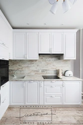 Vintage pine in the kitchen interior