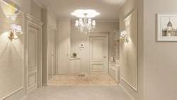 Taupe in the hallway interior
