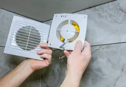 Bathroom fan photo in the interior