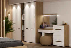 Bedroom Interior Design With Chest Of Drawers And Wardrobe