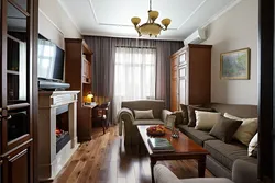 Living room with 4 doors design