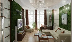 Living Room With 4 Doors Design
