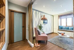 Living Room With 4 Doors Design