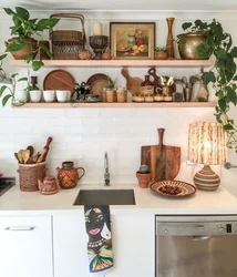Kitchen Interior Items Photo