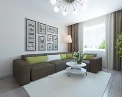 Living Room With Sofa Photo