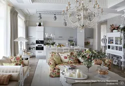 French kitchen living room design