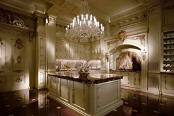 Baroque style in the kitchen interior