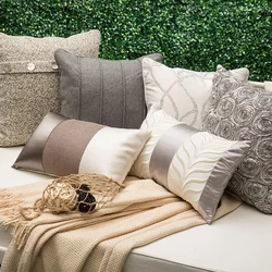 Decorative Pillows In The Bedroom Interior