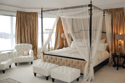 Photo Of A Bedroom With A Canopy