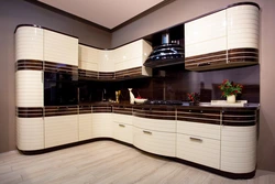 Kitchen interiors facades enamel