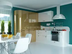 Kitchen interiors facades enamel