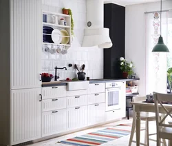 Stensund IKEA kitchen in the interior