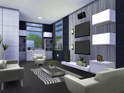 Living room in sims 4 design