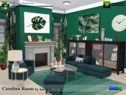 Sims 4 dizaynında qonaq otağı