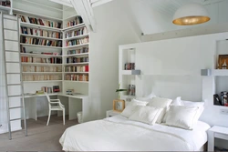 Спальня С Книгами Дизайн