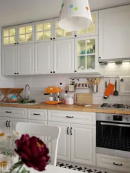 Кухни икеа в интерьере реальные белые