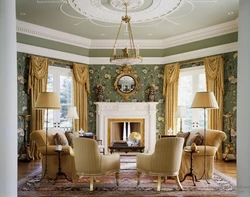 Living Room Interior Rococo