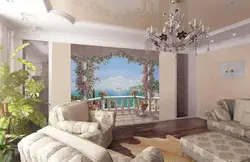 Murals living room design