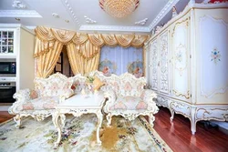 Living Room In Rococo Style Photo