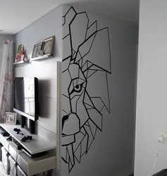 Дизайн рисунки в квартире на стенах в