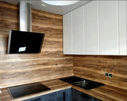 Wotan oak in the kitchen interior photo