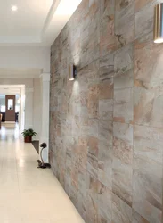 Porcelain Tiles On The Walls In The Hallway Photo