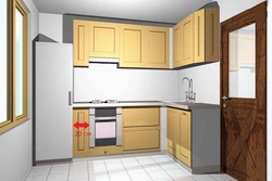 Расположение Холодильника И Плиты На Кухне Фото