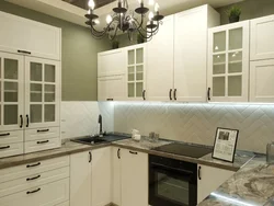 Newport white kitchen in the interior