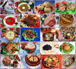 Russian National Cuisine Photo