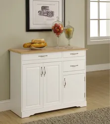 Chest Of Drawers In The Kitchen In The Interior
