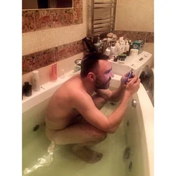 Фота муж у ванне