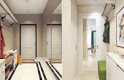 Photo design of an L-shaped hallway