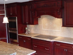 Kitchen Color Mahogany Photo