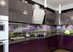 Kitchen design facade colors photo