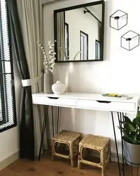 Hanging Tables In The Bedroom Photo