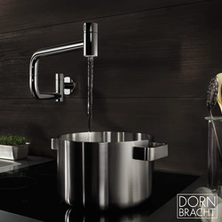 Kitchen Interior With Faucet