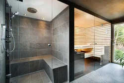 Hammam bath in apartment photo