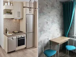 Обои на кухню фото 2019 современные в маленькую кухню