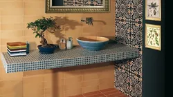 Tile Sink In Bathroom Photo Design