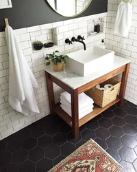 Tile Sink In Bathroom Photo Design