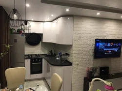 Photo of a kitchen in a two-room apartment
