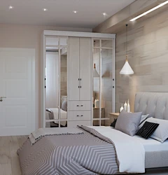 Шкафы в стенах спальни дизайн фото