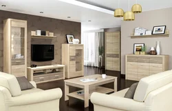 Living Room Modular Bright Photo