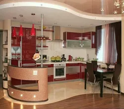 Кухня гостиная угловая дизайн интерьер