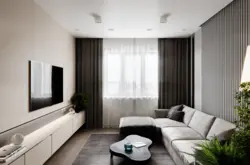 Curtains living room small design