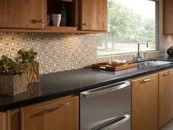 Countertop And Apron For The Kitchen Color Combination Photo