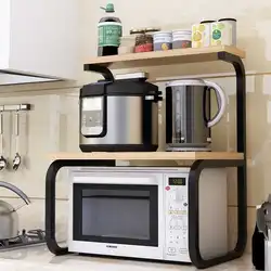 Microwave Design In The Kitchen On The Wall