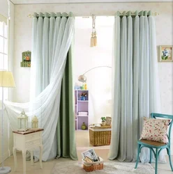 How to beautifully hang curtains in the living room photo